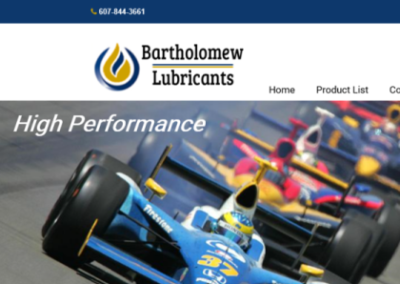 Lubricants Distributor Website